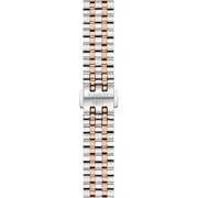 Tissot Carson Premium Lady T122.210.22.033.01 - bracciale acciaio e oro rosa